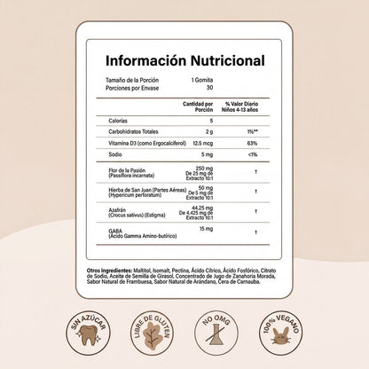 Gomitas de Azafrán - Mood Bites